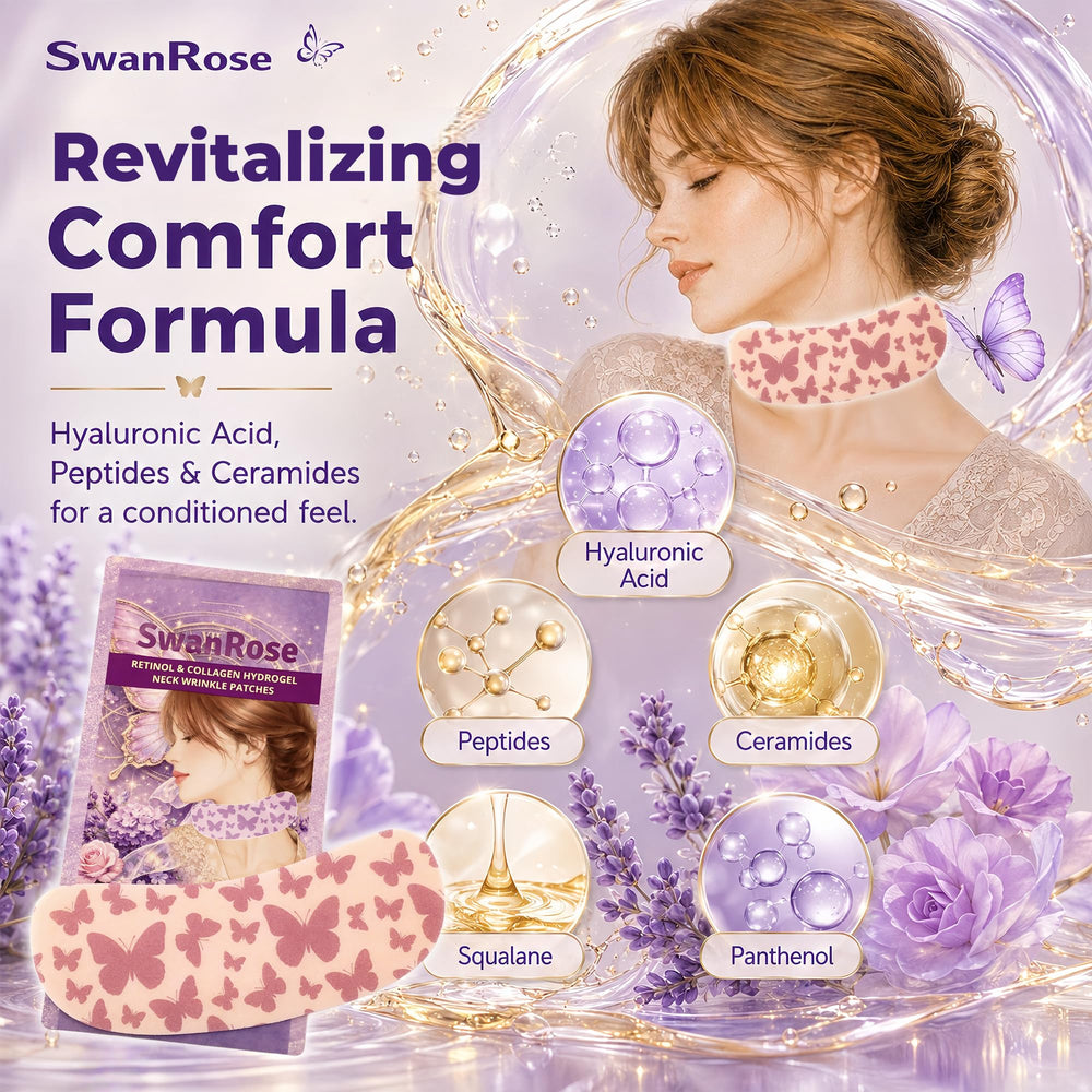 SwanRose ingredient collage with hyaluronic acid and collagen for hydration