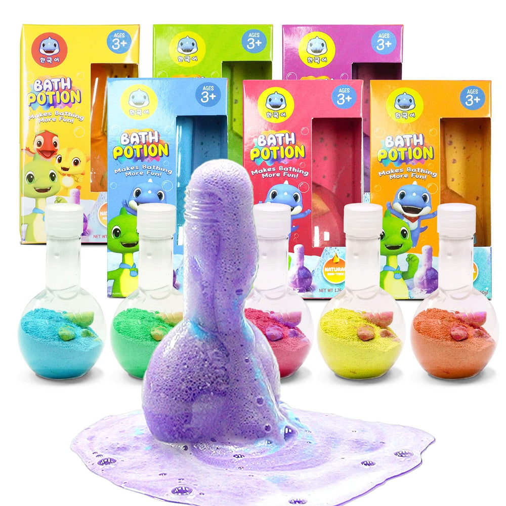 SWCANDY front packaging showing six colorful potions and benefits