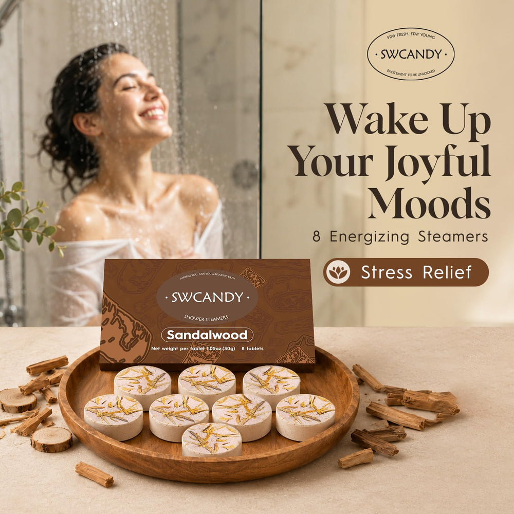 SWCANDY tablet texture close-up highlighting natural ingredients and quality