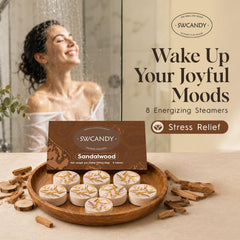 SWCANDY tablet texture close-up highlighting natural ingredients and quality