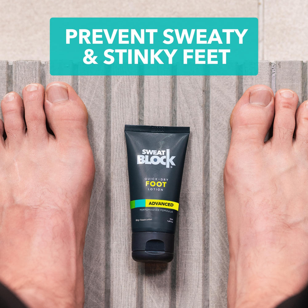 SweatBlock ingredients label focused view emphasizing clean-ingredient benefit