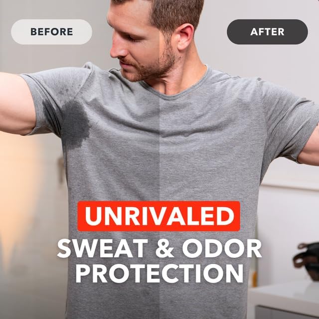 SweatBlock pack held in hand showing size and travel-friendly benefit