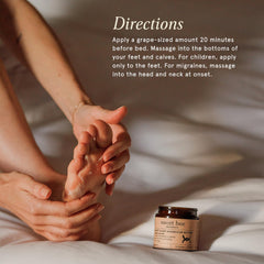 Sweet Bee Organics application on hand demonstrating smooth absorption