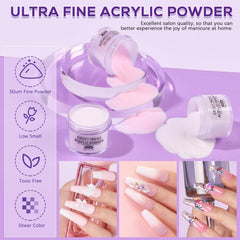 SWEET TREND acrylic liquid monomer bottle showing consistent bead control