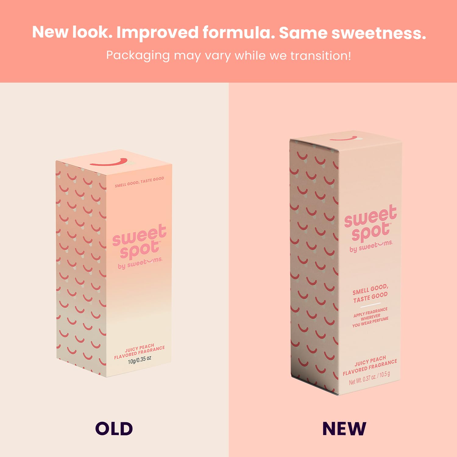 Sweetums ingredient label closeup showing clean, transparent formulation