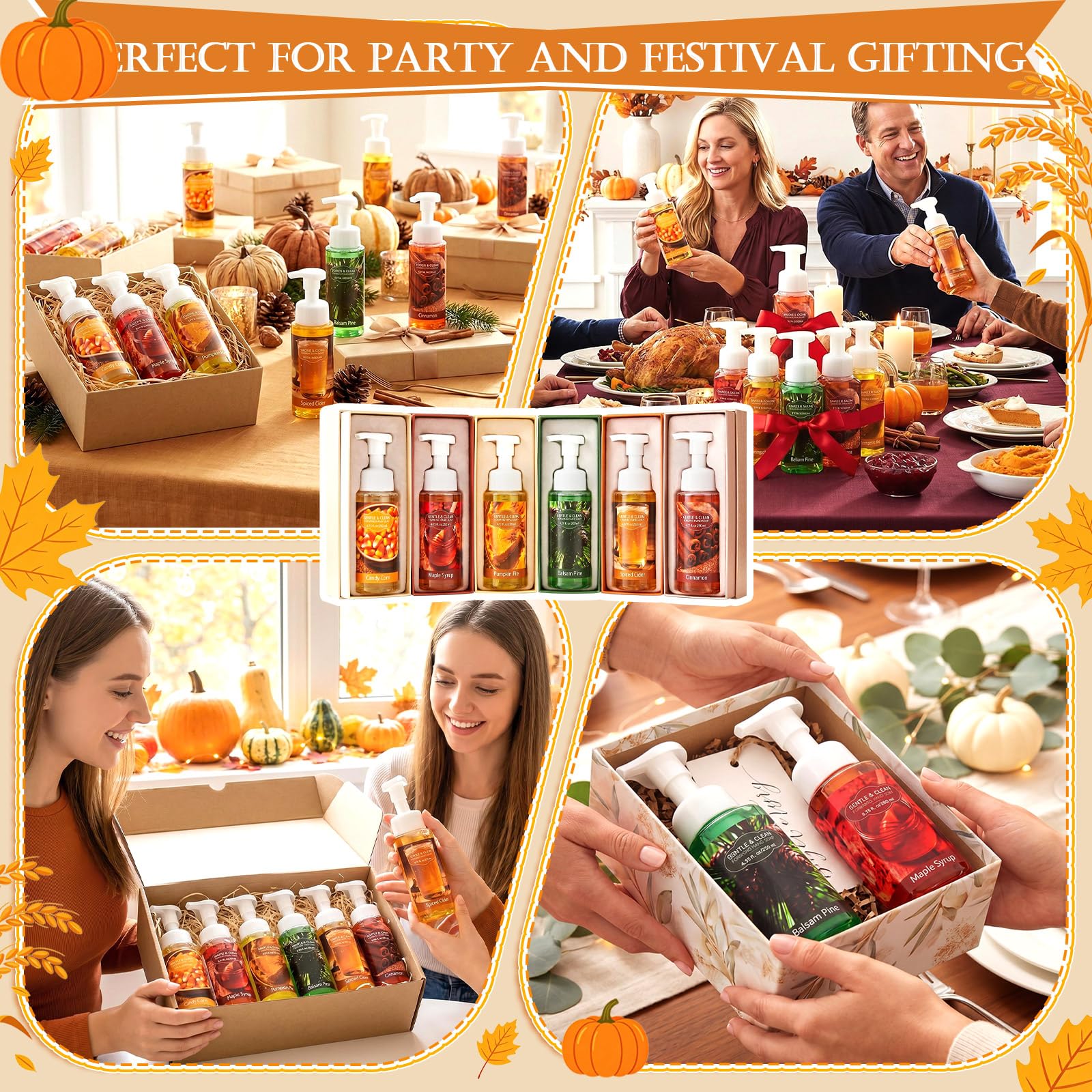 Swiffen lifestyle kitchen display creating cozy seasonal decor and convenience