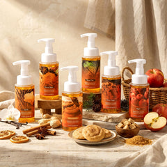 Swiffen label closeup highlighting scent names and easy identification benefit