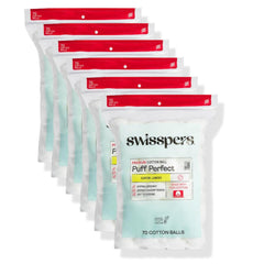 Swisspers front packaging showing bulk 70-count bags and brand clarity