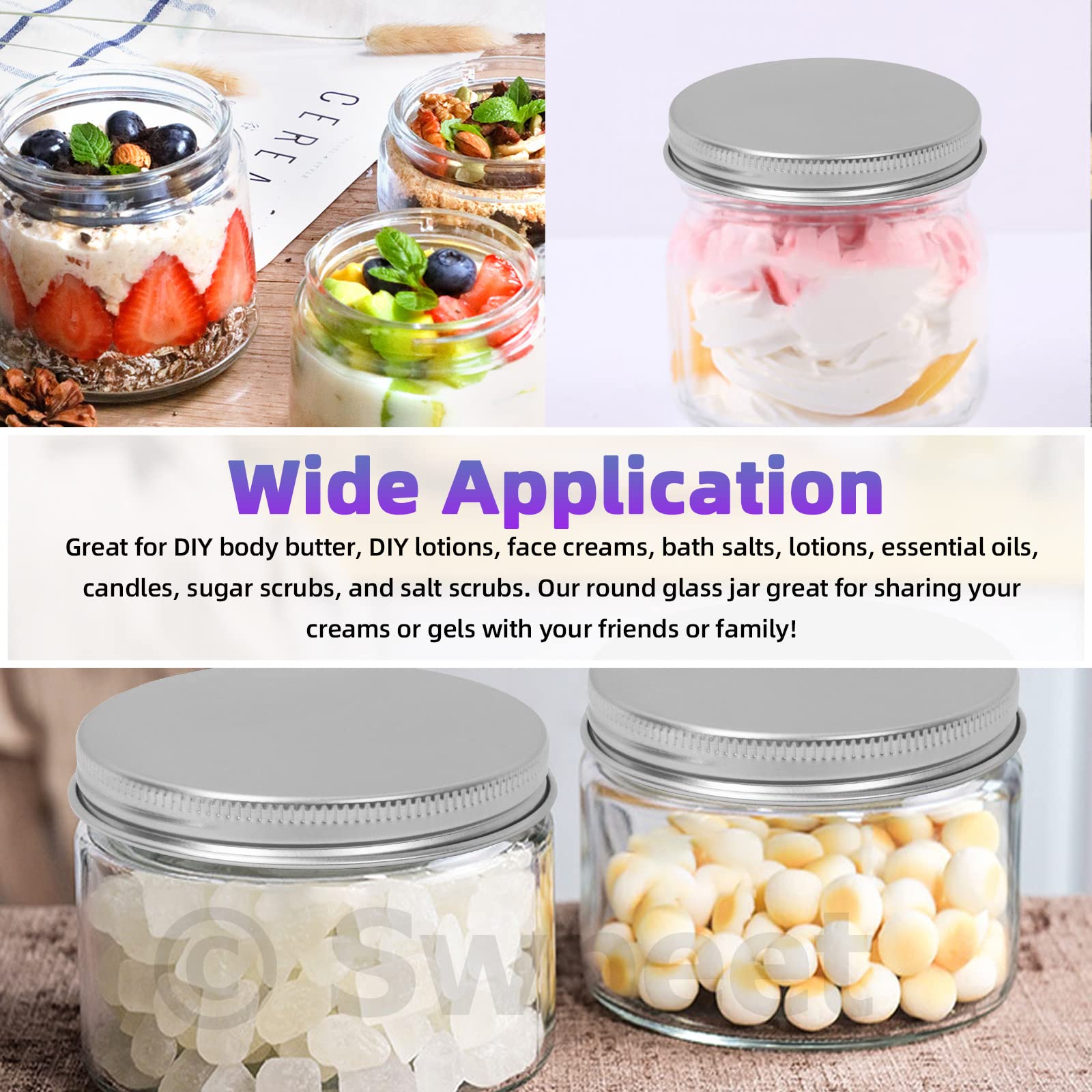 Swpeet stacked jars showing organized storage and space-saving benefit