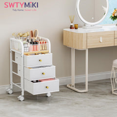 SWTYMIKI open drawer displaying palettes and tools for tidy categorization