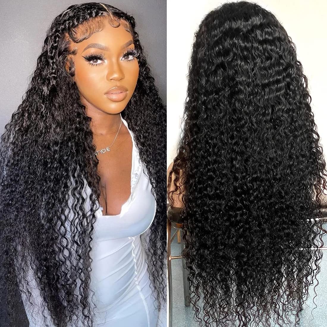 SYHGK pre-plucked hairline with baby hairs for instant natural look