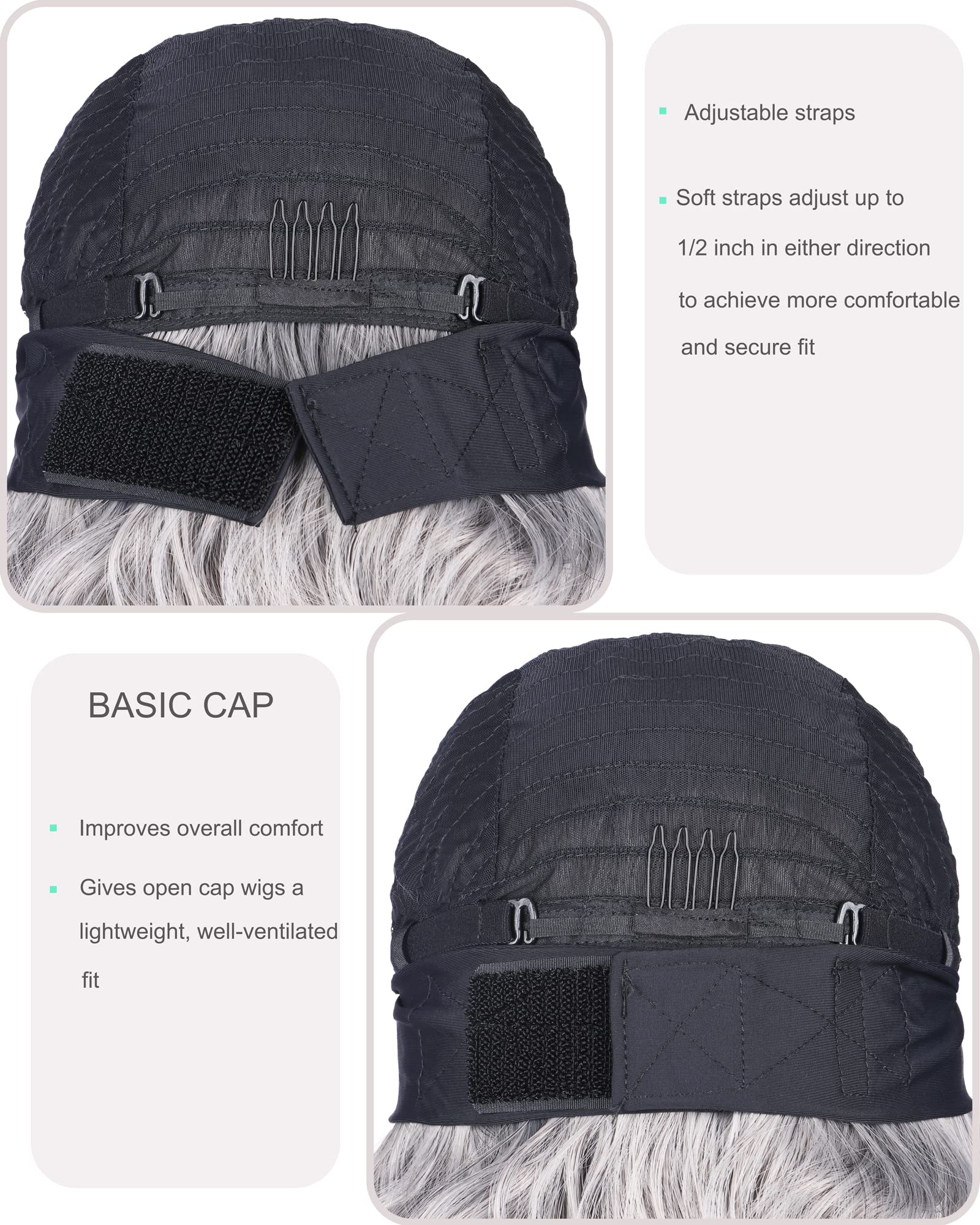 SYMEIW packaged wig with accessories showing ready-to-wear convenience benefit
