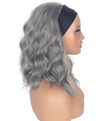SYMEIW model wearing wig outdoors showing quick wearable style benefit