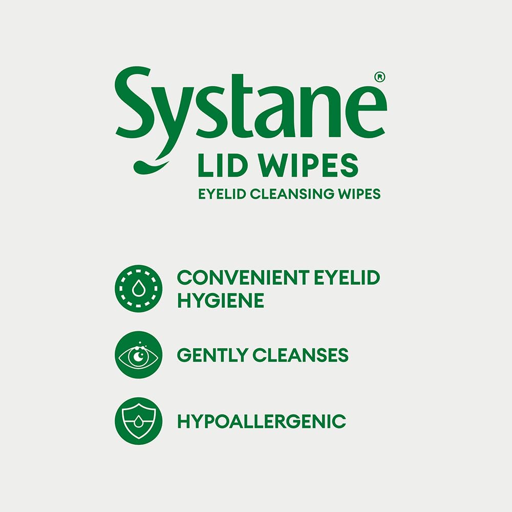Systane close-up of wipe texture demonstrating gentle nonabrasive surface benefit