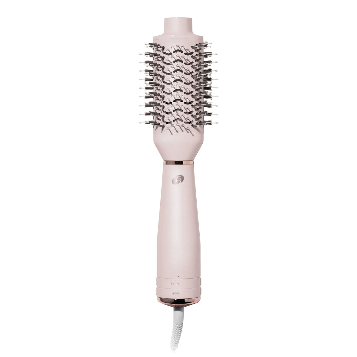 T3 AireBrush front view showing satin blush finish and quick styling benefit