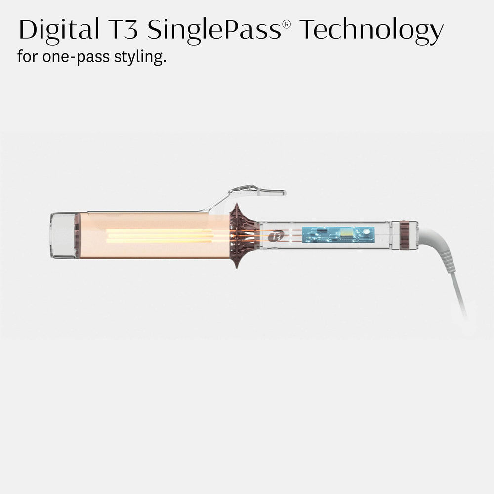 T3 BodyWaver on stand with cool tip for safe, stable styling convenience