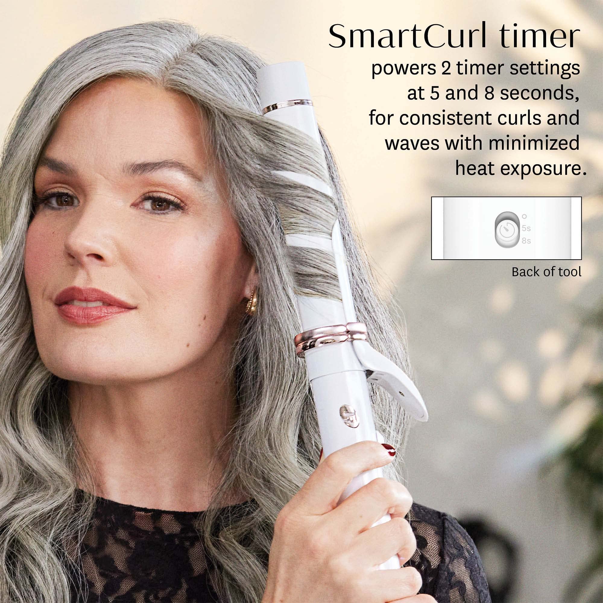 T3 CurlWrap clip detail preventing tangles and securing hair