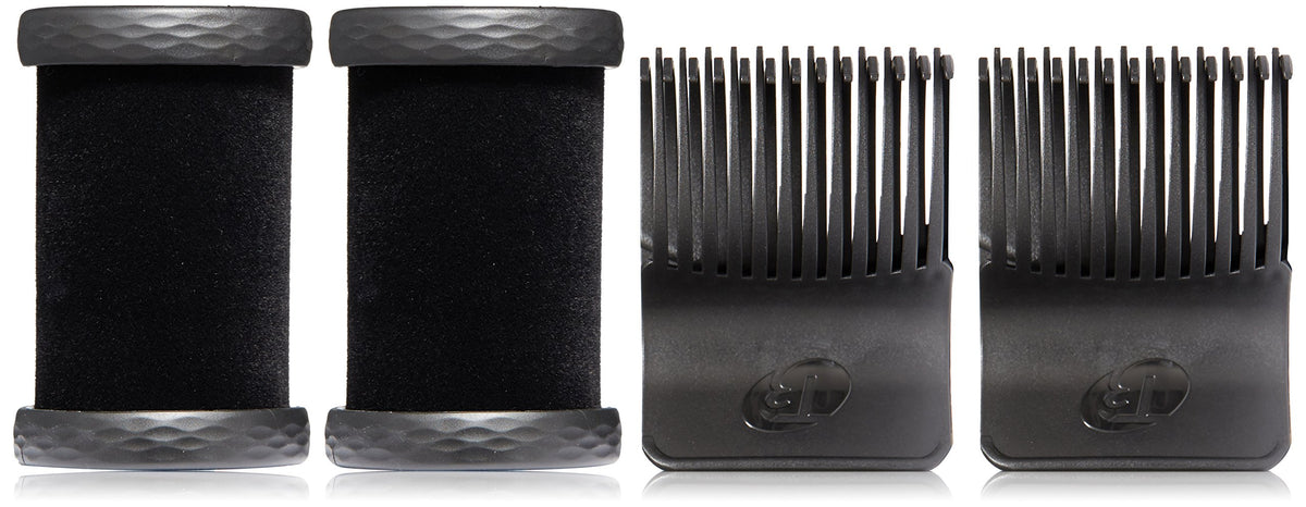 T3 front view of 1.5" roller showing sleek finish and professional construction