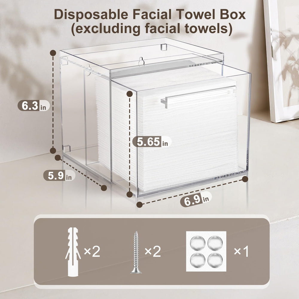 TAINESS placed in bathroom highlighting dust-free and dry towel storage