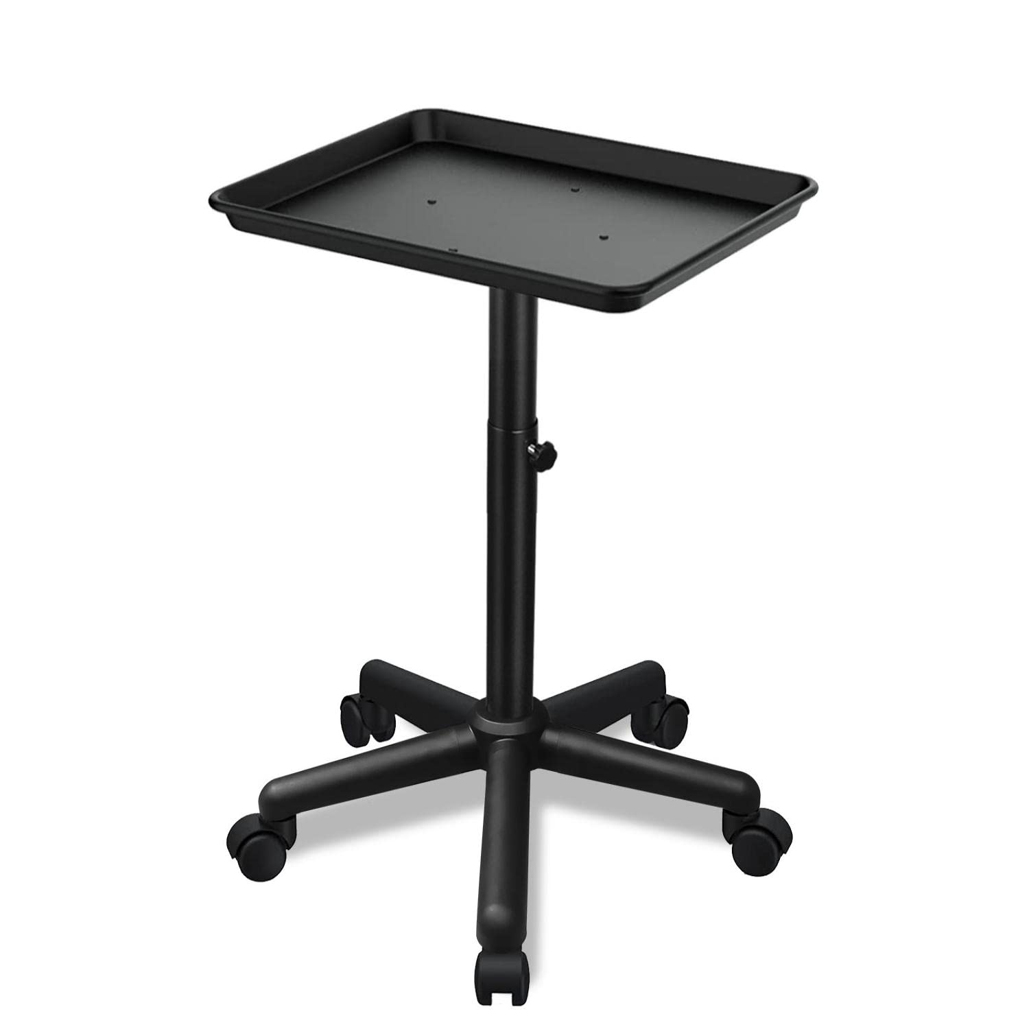 Takeashine front view of tray showing stable work surface and branding benefit