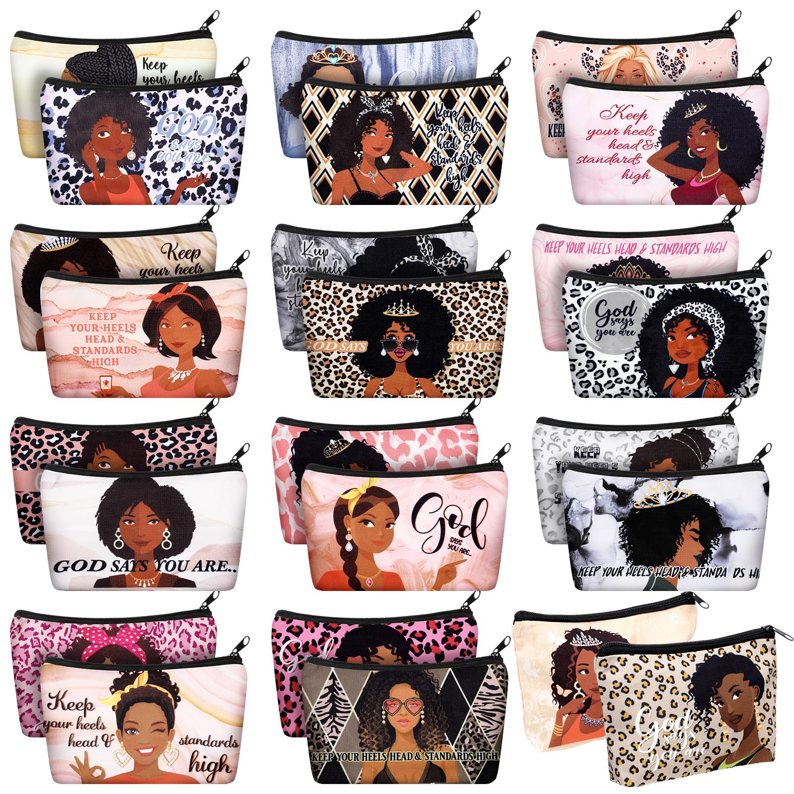 Talltalk front view of 24-piece bulk set showing variety and gifting appeal