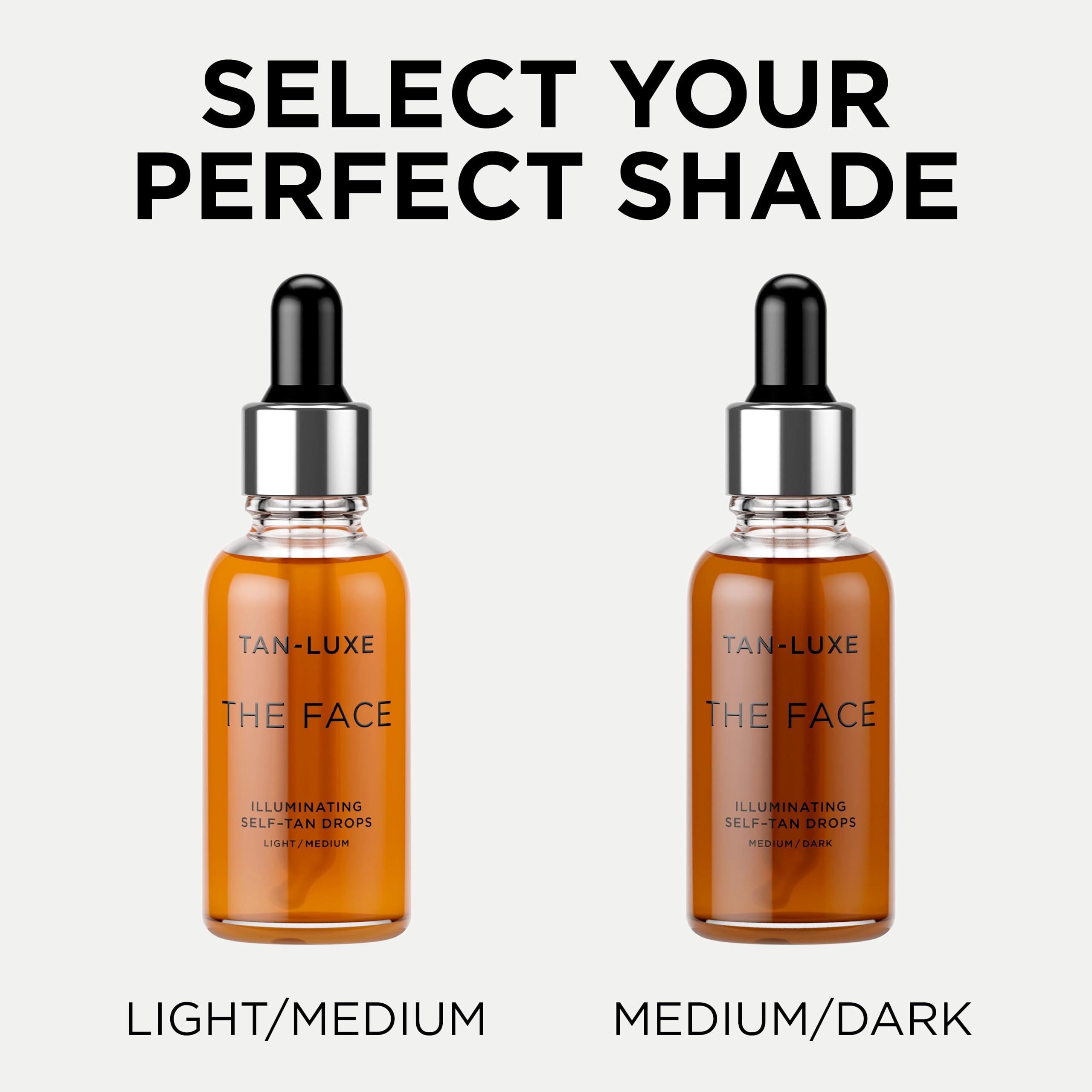 TAN-LUXE application on cheek demonstrating blending technique for streak-free results