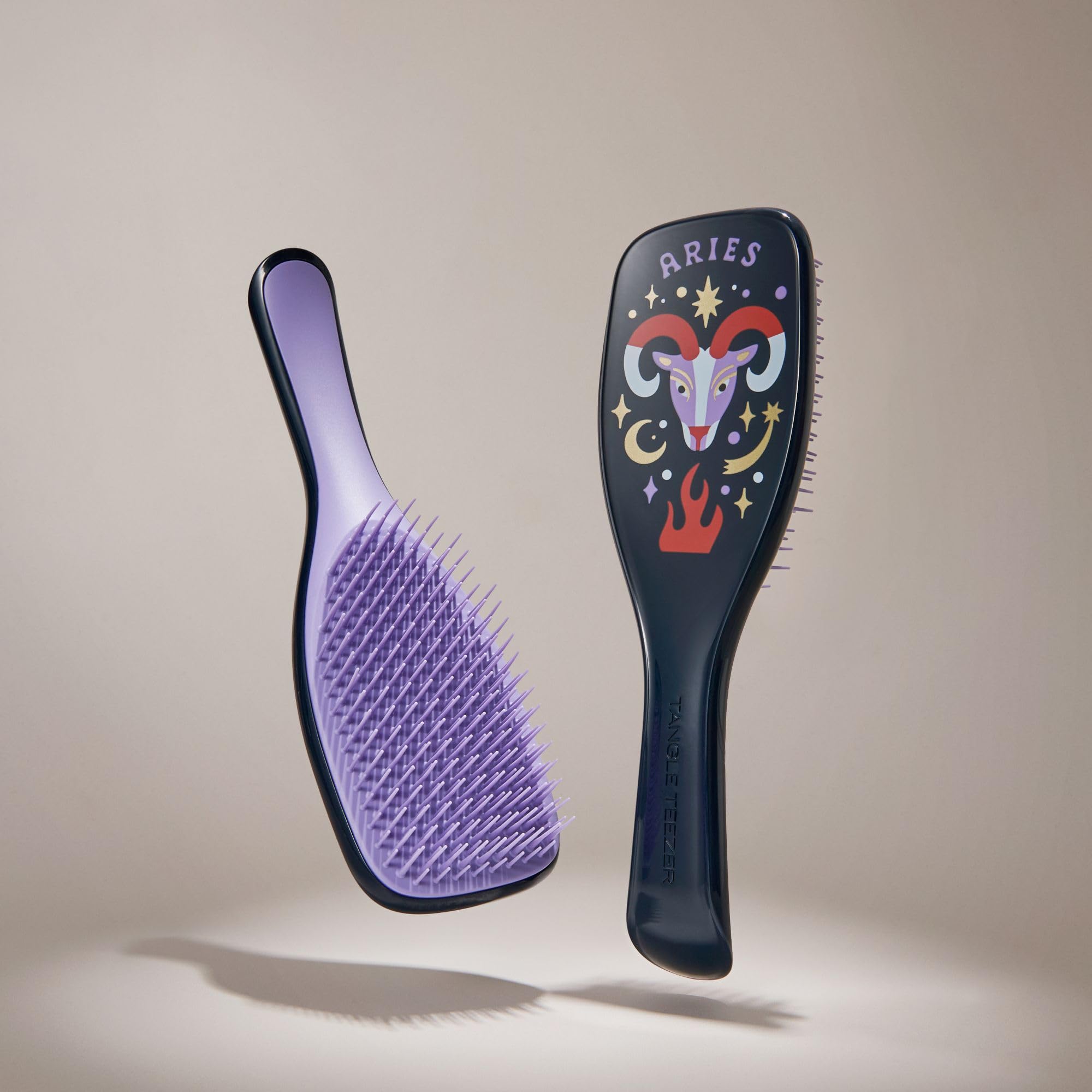 TANGLE TEEZER Aries constellation artwork detail adding personalized aesthetic benefit