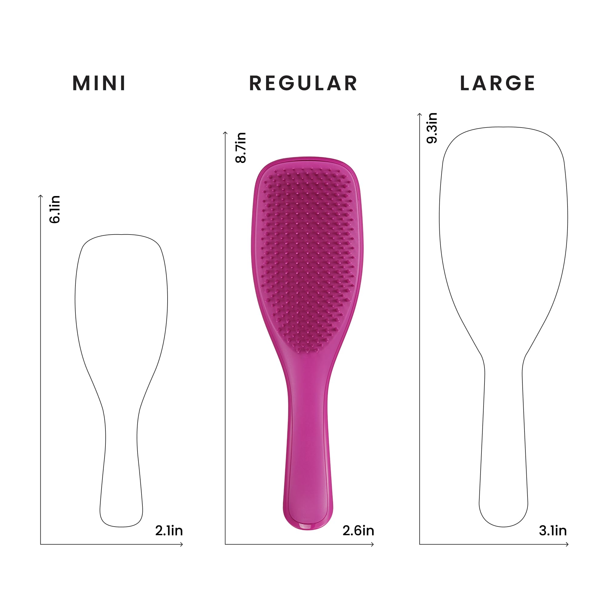 TANGLE TEEZER on bathroom counter staged for post-wash routine convenience