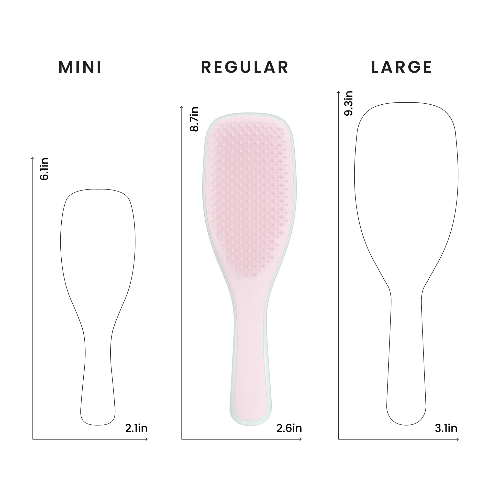 TANGLE TEEZER on bathroom counter in lifestyle shot suggesting daily routine use
