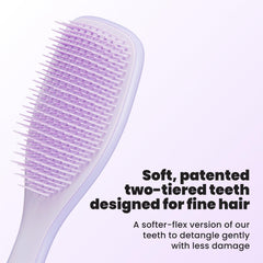 TANGLE TEEZER back view displaying compact profile and comfortable grip for daily use