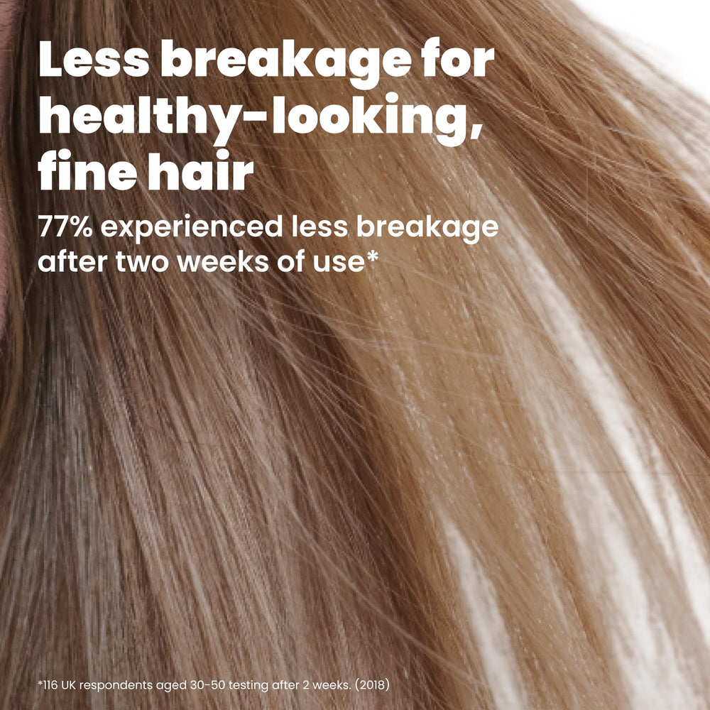 TANGLE TEEZER brushing wet hair to reduce pulling and smooth strands