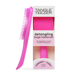 TANGLE TEEZER front view of large ultimate detangler offering efficient coverage