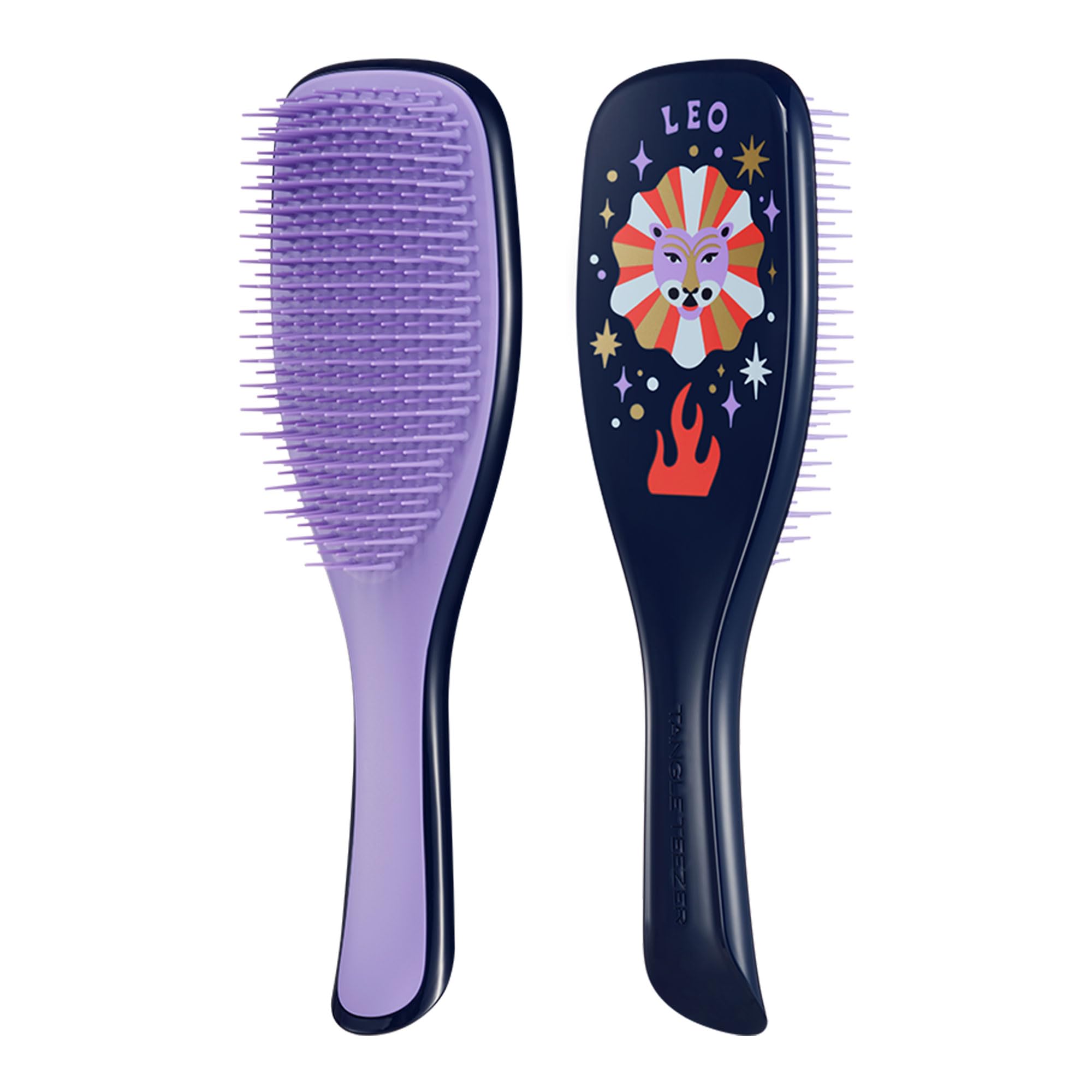 Tangle Teezer Leo packaging and label showing product identity and authenticity