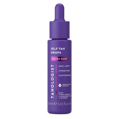 Tanologist front packaging showing product and shade, highlights convenience