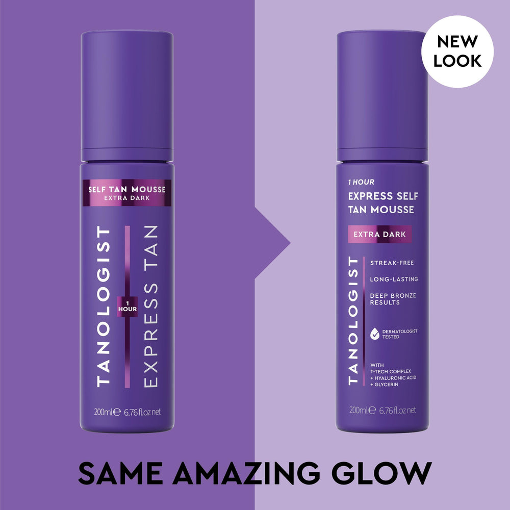 Tanologist close-up pump and clear water-to-foam texture for fast absorption