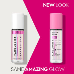 Tanologist clear self-tan water texture close-up highlighting lightweight absorbency