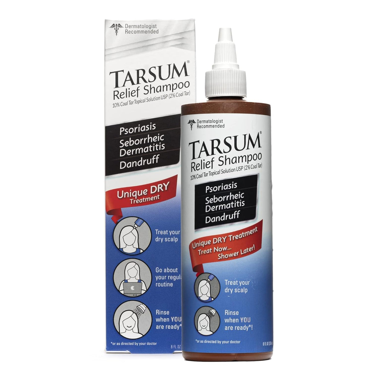 Tarsum front packaging 8oz showing product and brand for clear identification