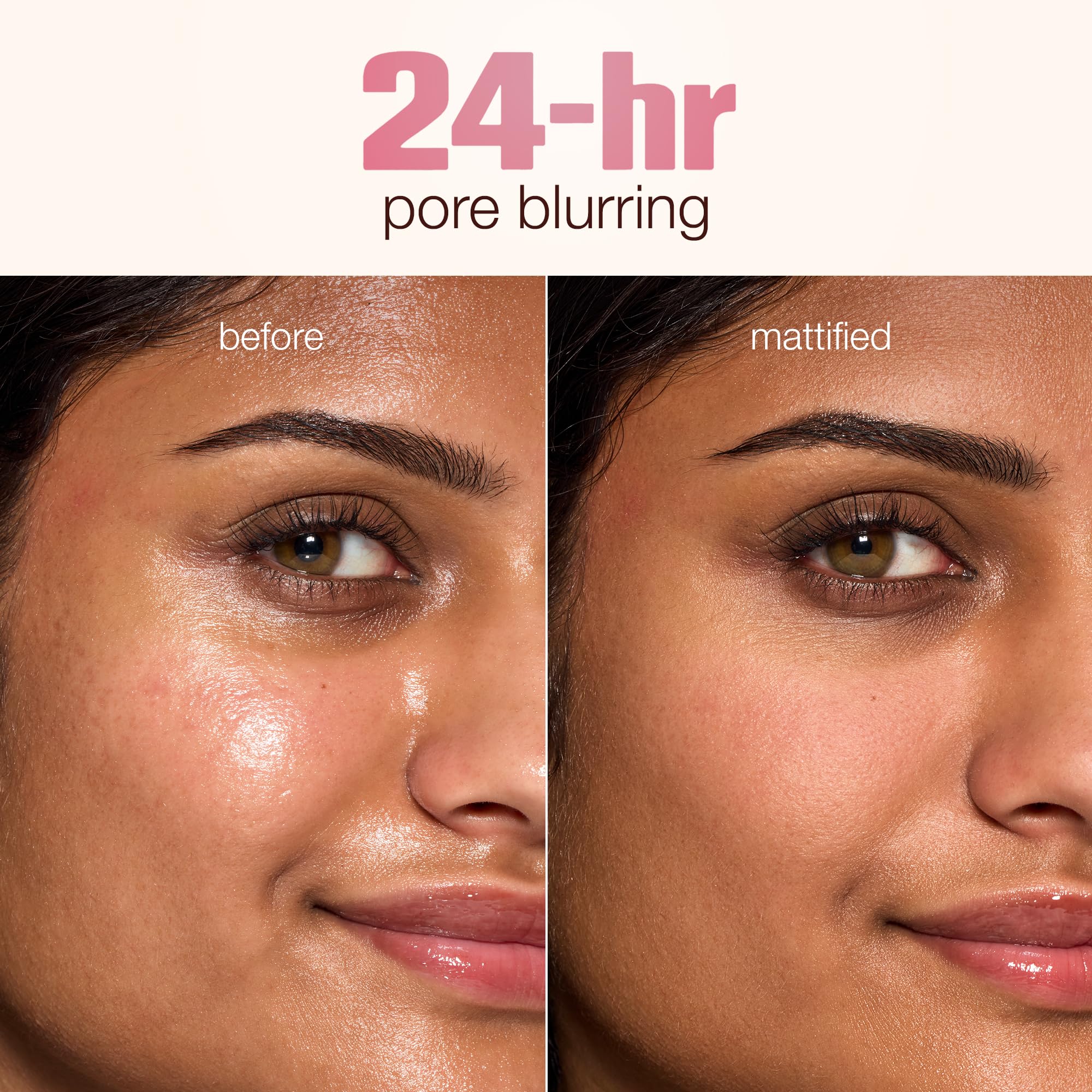 tarte close-up metal rollerball applicator demonstrating cooling sculpting benefit