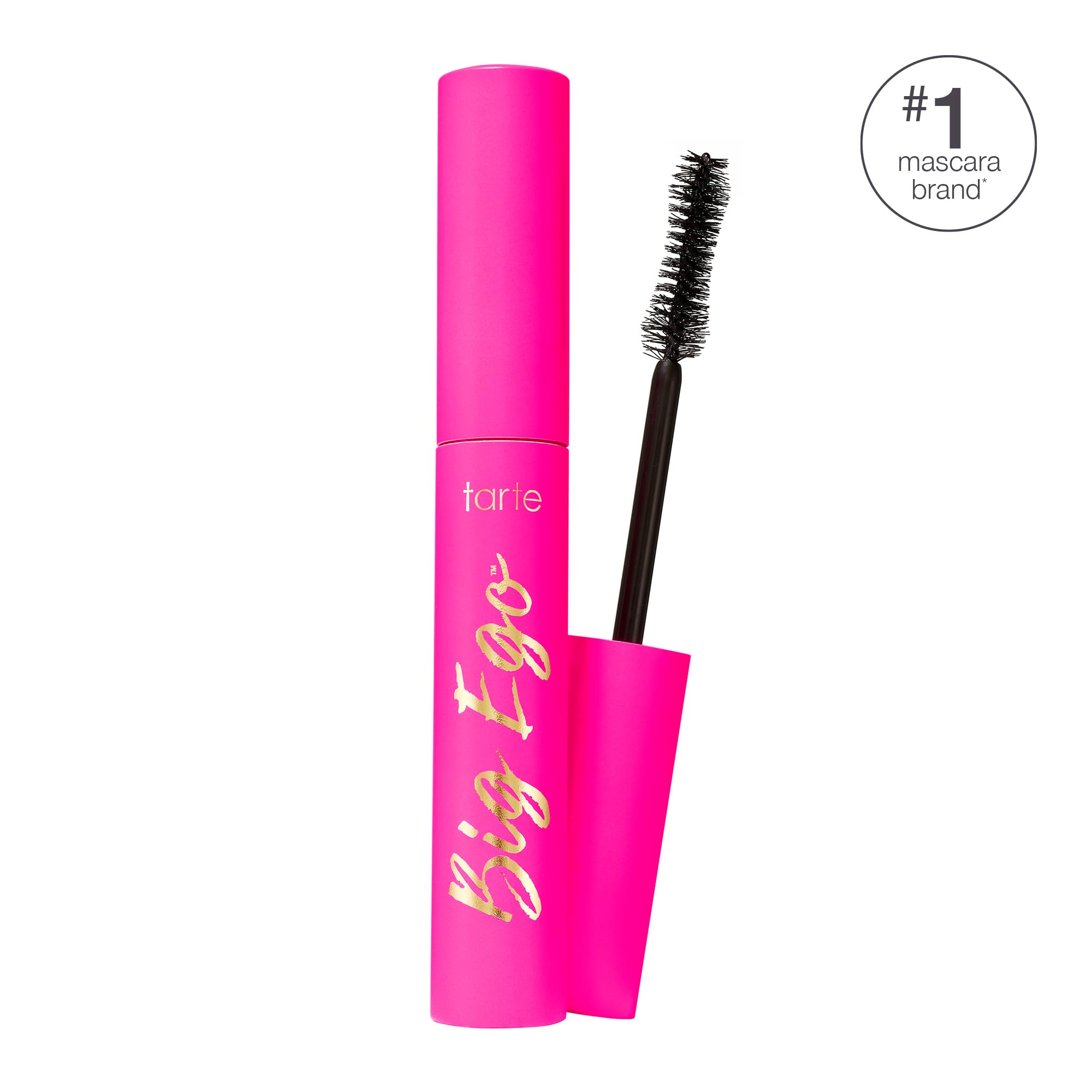 tarte close-up of ConfiDENSE brush displaying precision bristles for separation