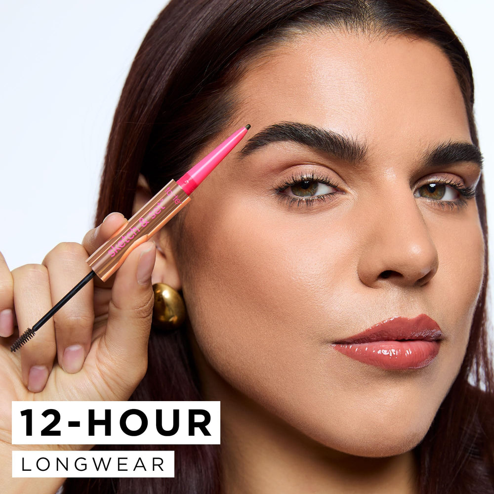tarte micro-tip pencil close-up for precise hairlike strokes