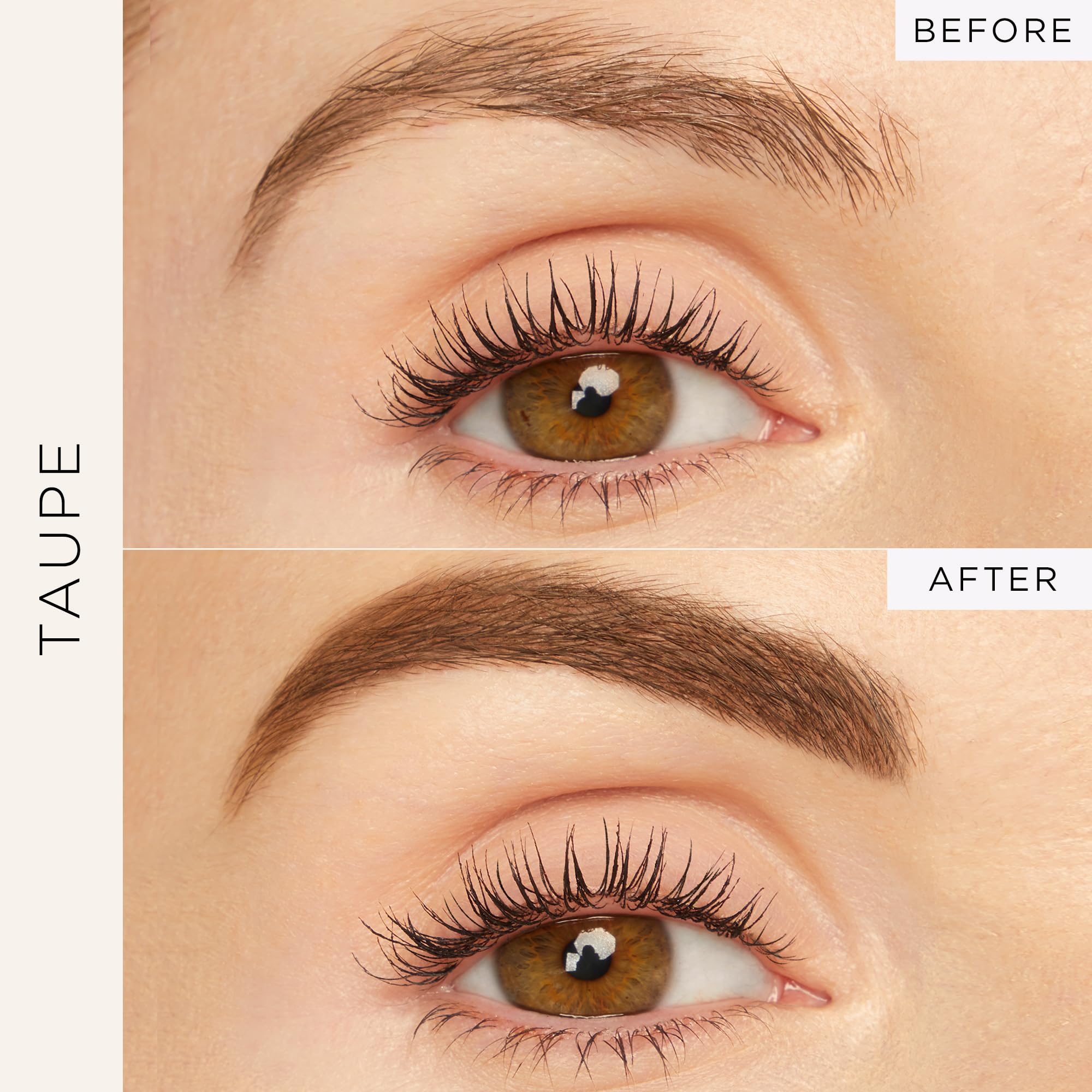tarte close-up micro speed spoolie demonstrating precise application benefit
