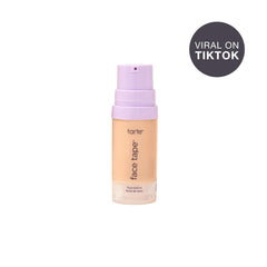 tarte foundation pump and cap close-up for neat, controlled dispensing