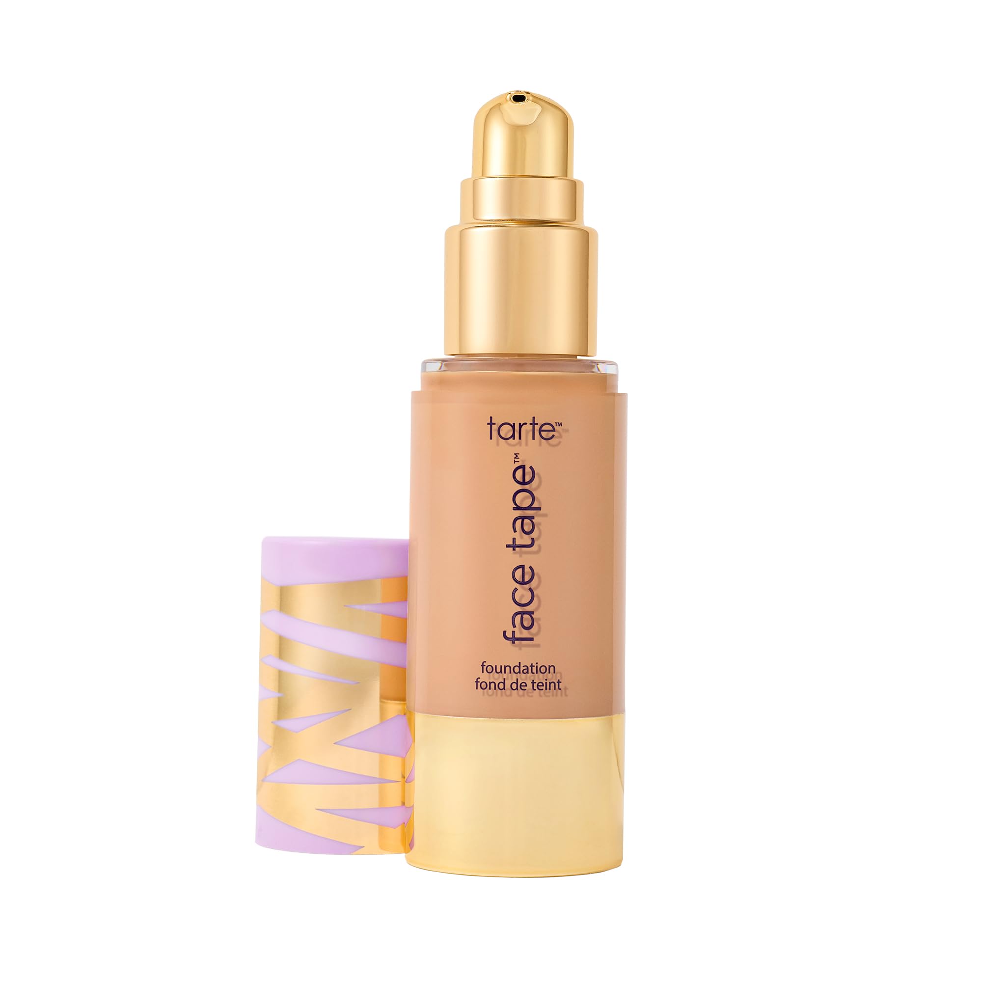 tarte front packaging showing sleek bottle and branding for easy identification