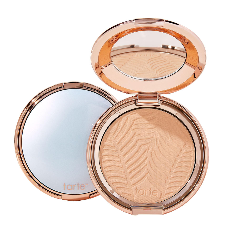 tarte front packaging showing compact foundation and brand clarity benefit matte finish