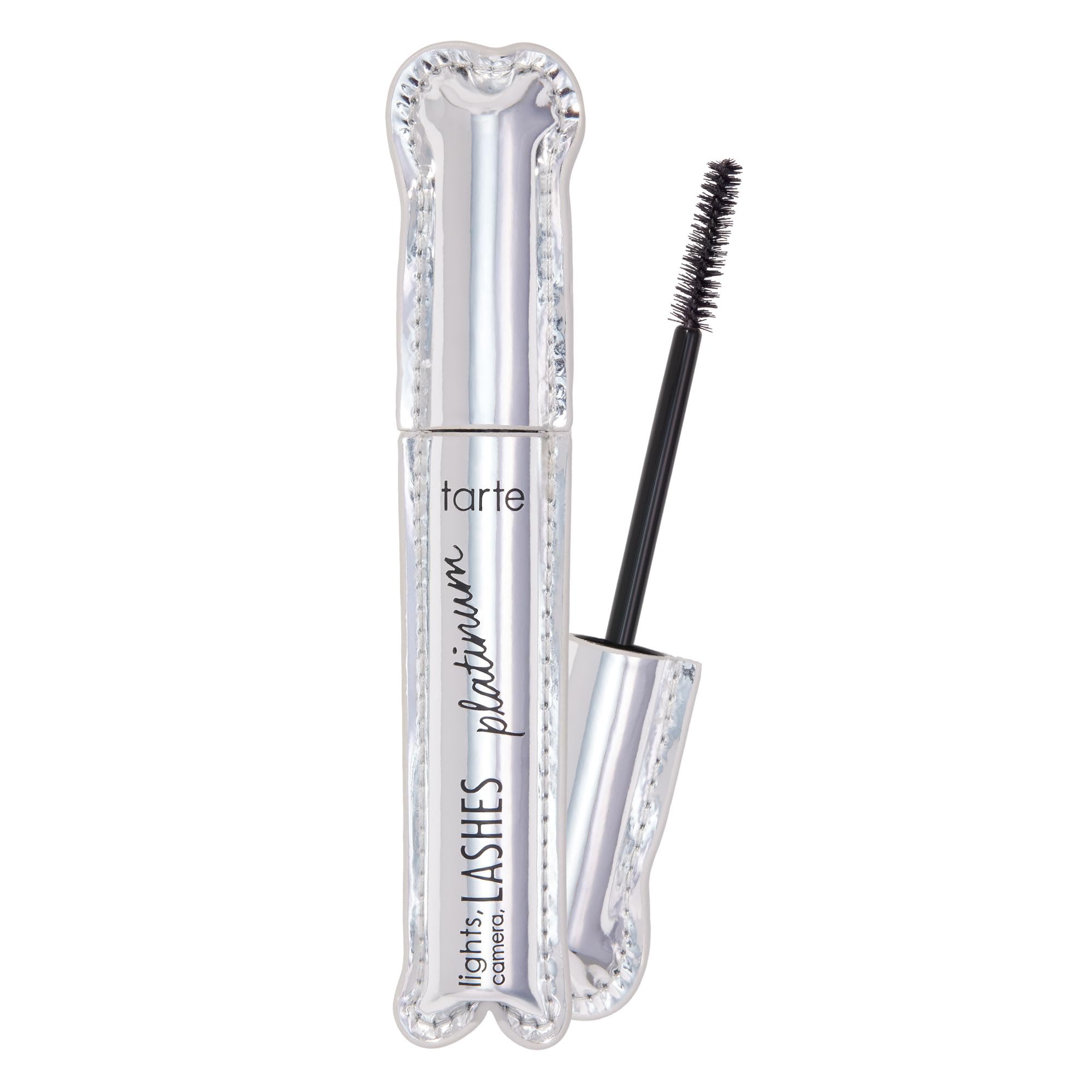 tarte front packaging showing black mascara, polished shelf-ready look and appeal