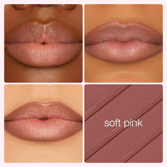 tarte close-up of custom lip-lifter tip revealing smooth glide and control benefit