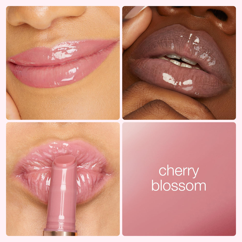 tarte applicator close-up highlighting silky gloss texture and smooth feel