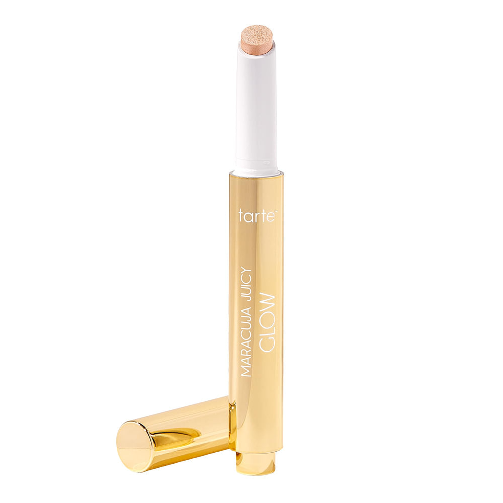 tarte pen front view showing sleek packaging and easy grip for quick glow