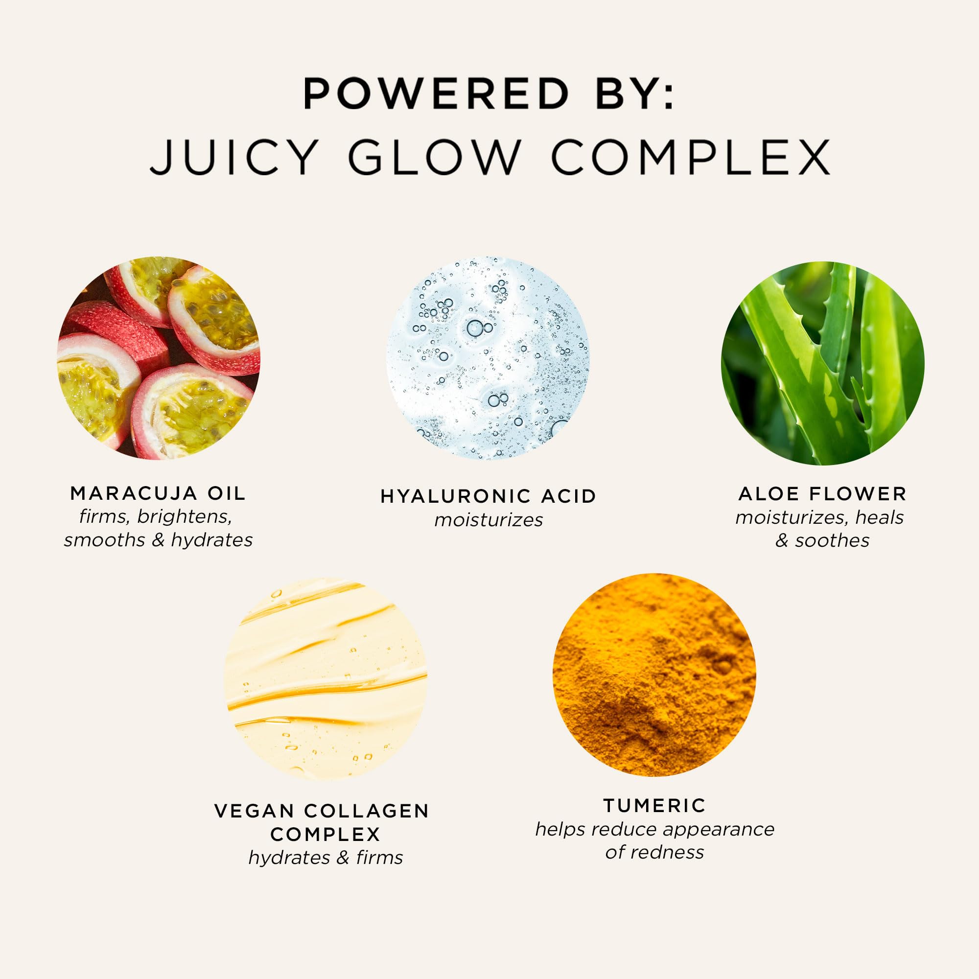 tarte drop of product with hyaluronic focus showing hydrating ingredient benefit