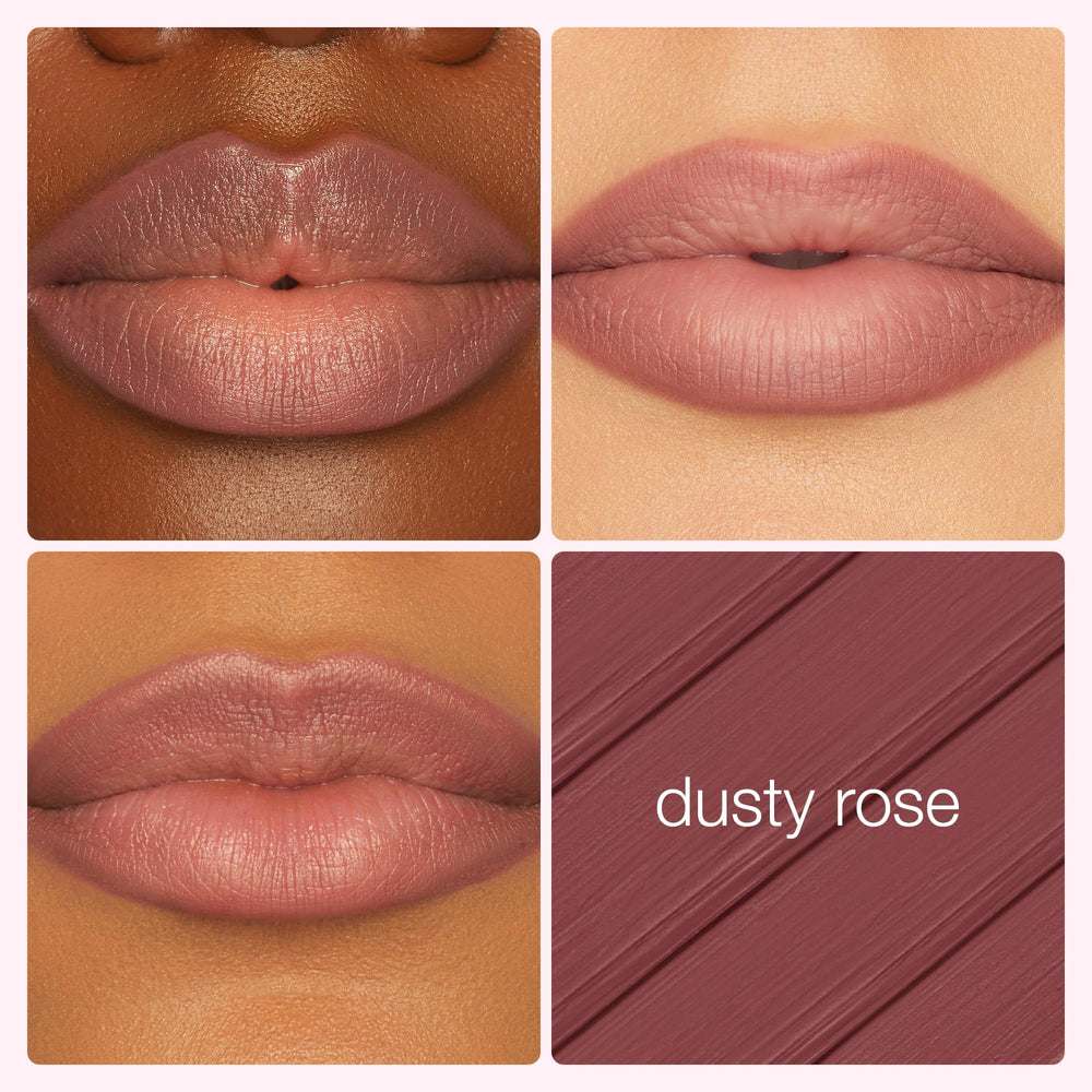 tarte close-up of custom lip-lifter tip demonstrating smooth glide benefit
